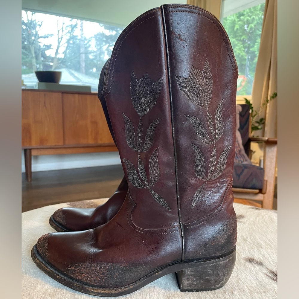 Golden Goose Jane Western Boots 9